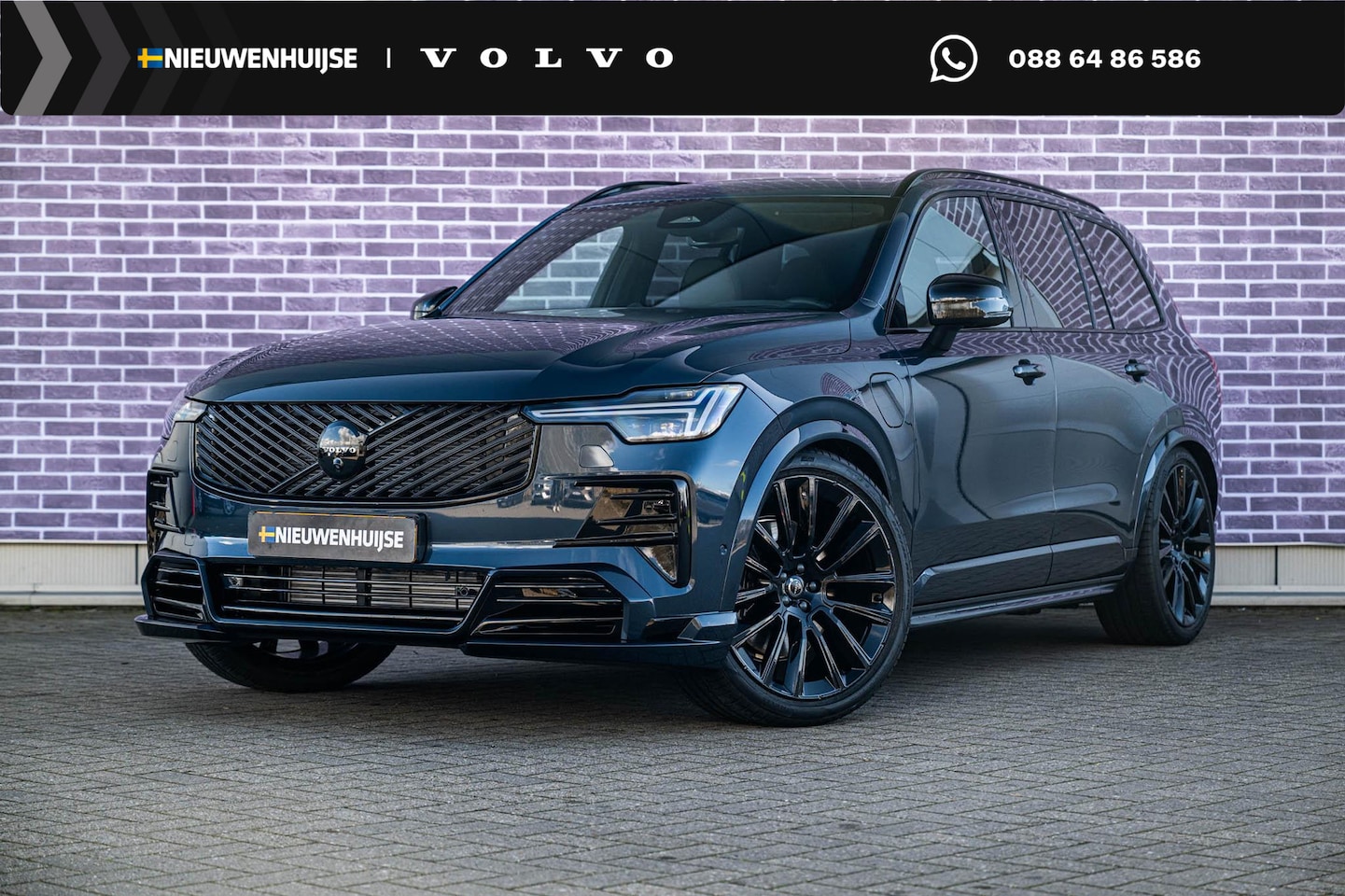 Volvo XC90 - 2.0 T8 Plug-in hybrid AWD Ultra Black Edition | Executive | Heico Body Kit | Selected Leve - AutoWereld.nl