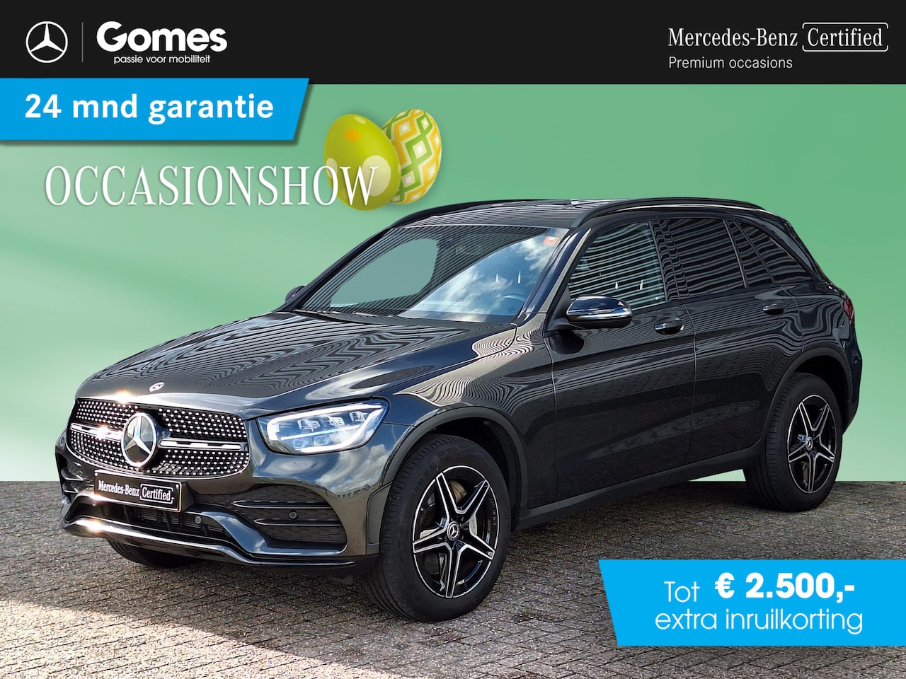 Mercedes-Benz GLC-klasse - 300e 4MATIC Business Solution AMG | Night pakket | Achteruitrijcamera | Stoelverwarming | - AutoWereld.nl
