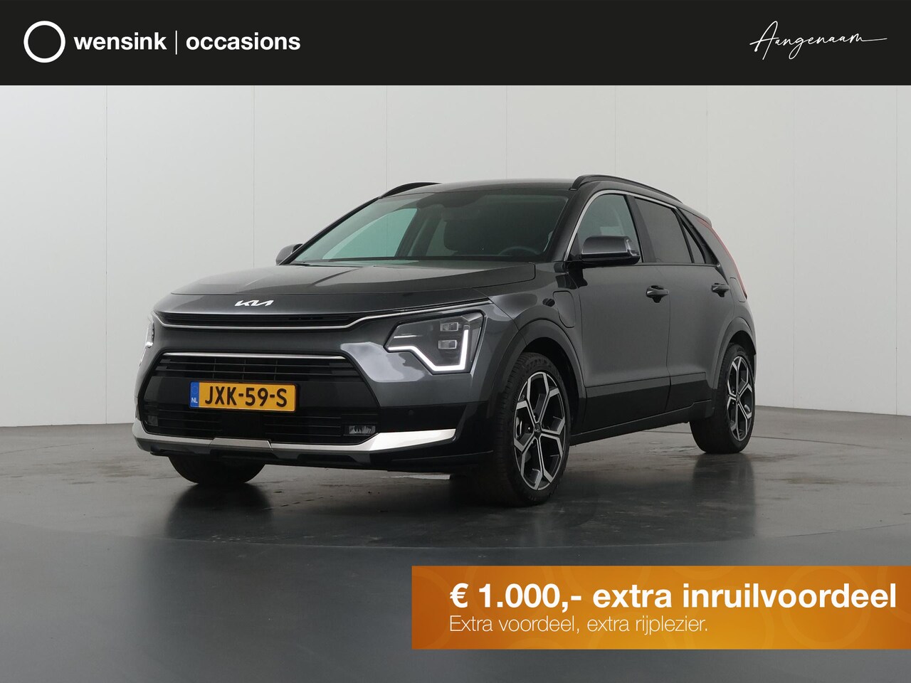 Kia Niro - 1.6 GDi PHEV DynamicPlusLine Edition | SOH 99,6% | Elek. Bestuurdersstoel | Stoel/Stuurver - AutoWereld.nl