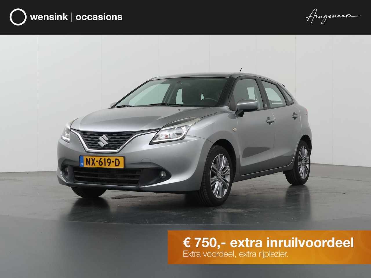 Suzuki Baleno - 1.2 Rhino | LED | Navigatie | Airco | Bluetooth | Verwarmde buitenspiegels | Lichtmetalen - AutoWereld.nl
