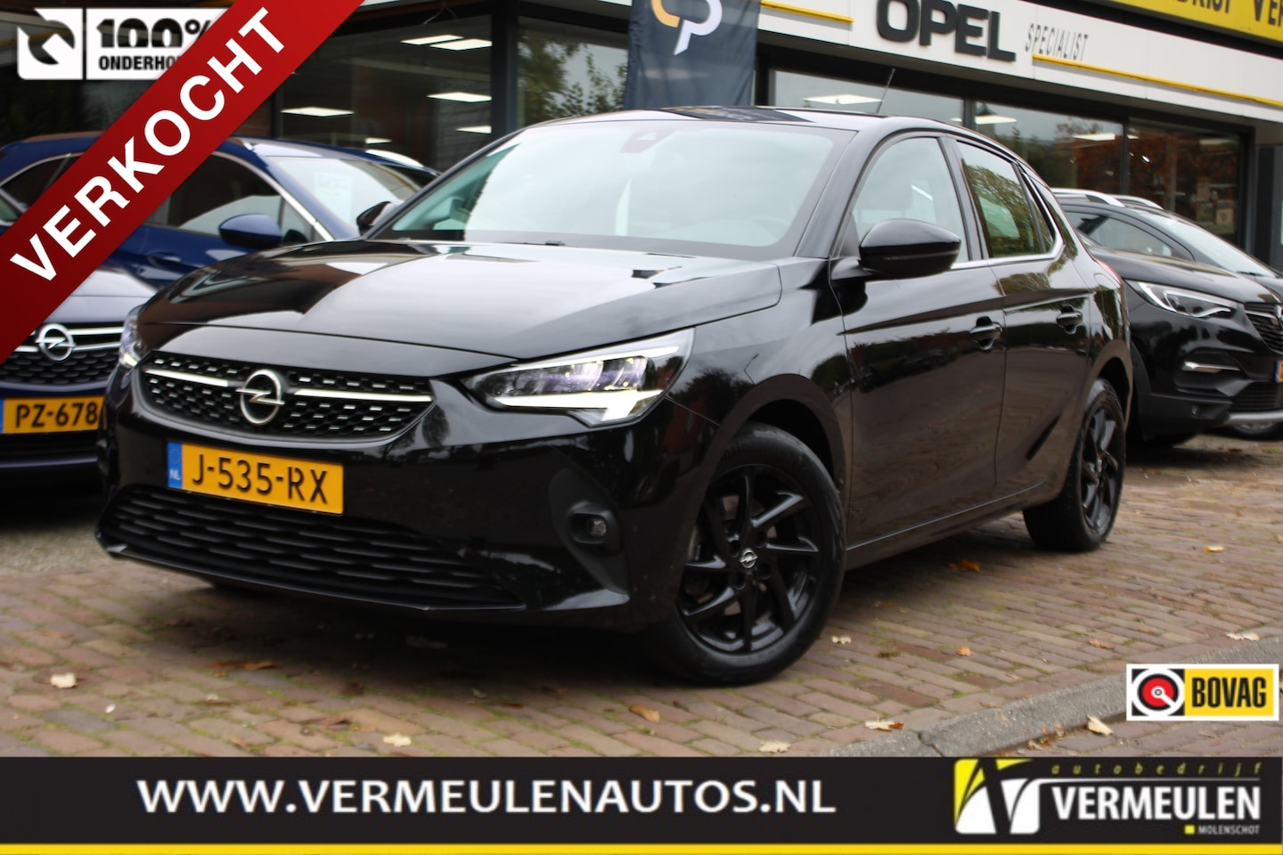 Opel Corsa - 1.2 Turbo 100PK Elegance + 16"/ Airco/ Cruise/ CarPlay/ Full-LED/ NL auto - AutoWereld.nl
