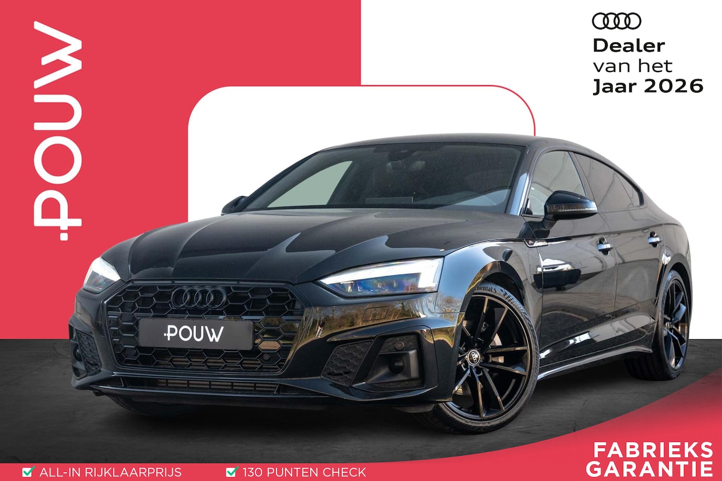 Audi A5 Sportback - 40 TFSI 204pk S edition | Camera | Elec.Stoelen | Keyless | Nappaleder | Matrix | - AutoWereld.nl