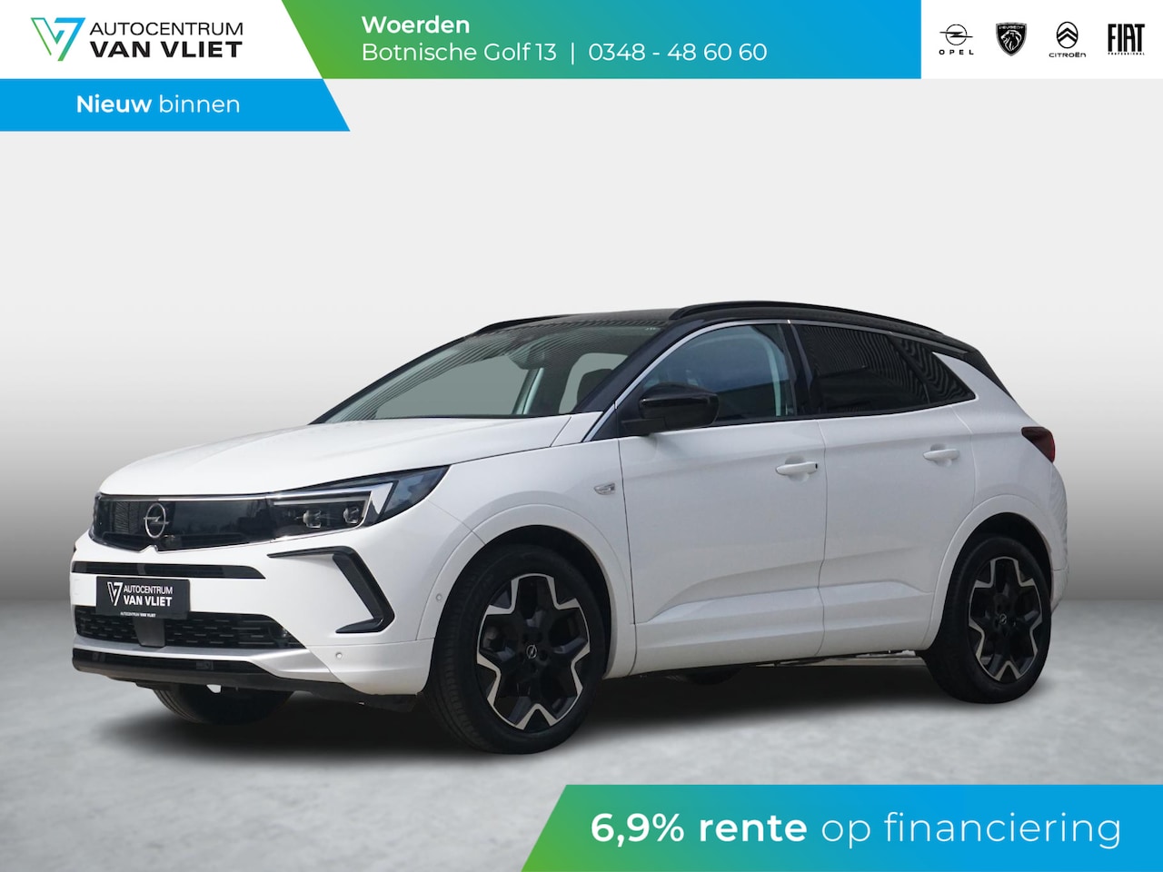 Opel Grandland - 1.2 Turbo Ultimate Leder Alcantara - AutoWereld.nl