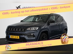 Jeep Compass - 4xe 240 Plug-in Hybrid Electric S Leder Stoel-Stuurverwarming 19" LMW