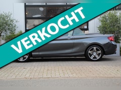 BMW 2-serie Cabrio - 218i Sportline - LEDER - NAVI - LED - PDC - STOEL VERW - ELEK KAP - CRUISE - DEALER OH