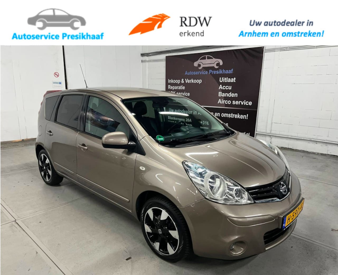 Nissan Note - 1.4 Nickelodeon HALF-LEDER / CRUISE / NAVIGATIE - AutoWereld.nl