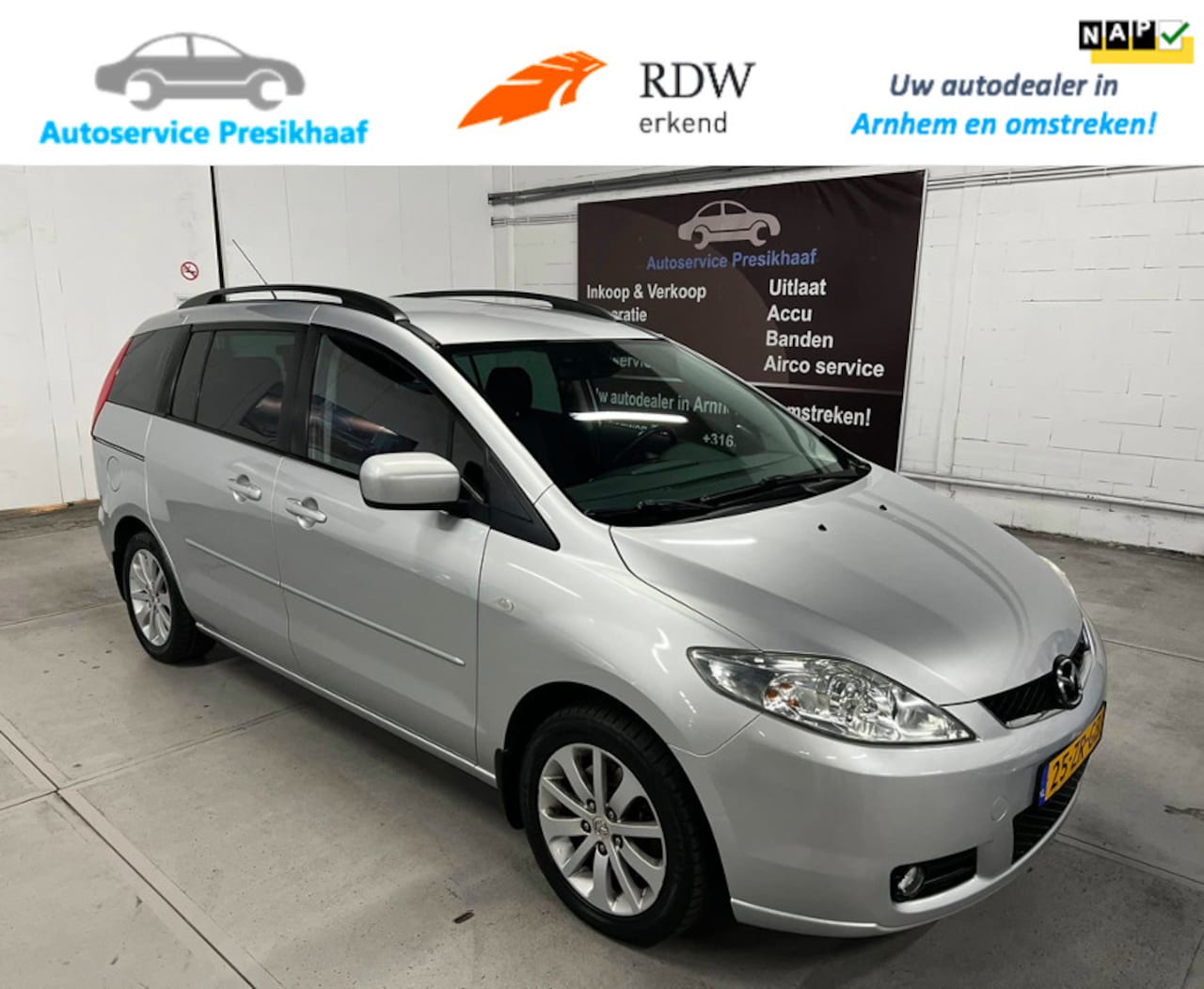 Mazda 5 - 1.8 Executive 7p. CRUISE CONTROL / NAP / LM VELGEN - AutoWereld.nl