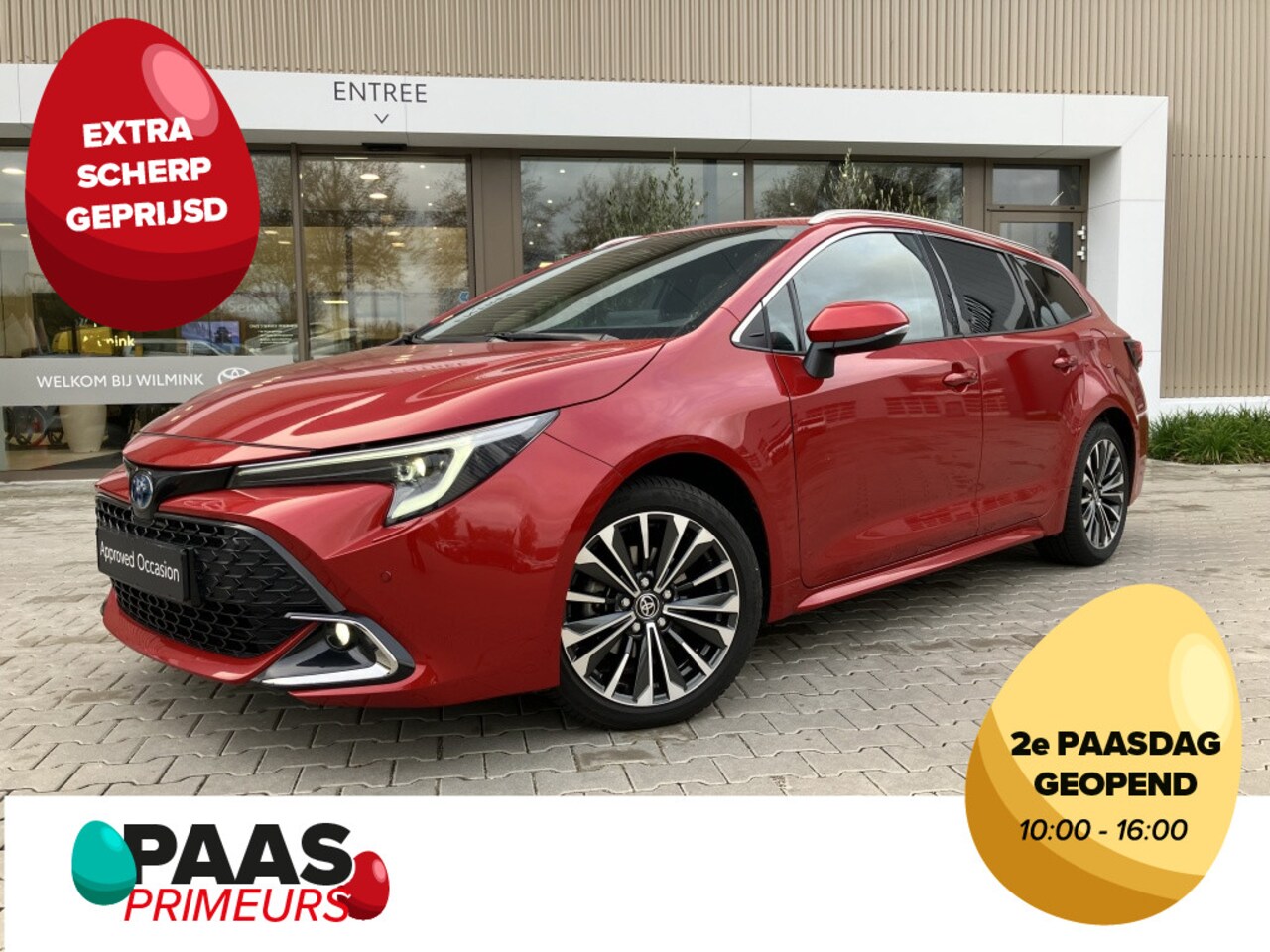 Toyota Corolla Touring Sports - Hybrid 140 Dynamic | Blindspot | Pdc V+A | Stoel/Stuur verw - AutoWereld.nl