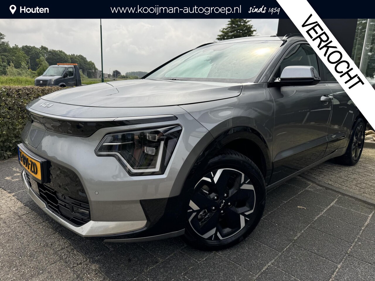 Kia Niro EV - DynamicPlusLine 64.8 kWh Schuif-/kanteldak, Parkeersensoren, Dodehoek detectie, Elektrisch - AutoWereld.nl