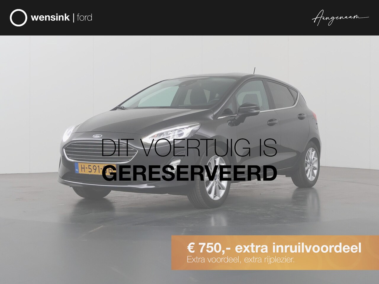 Ford Fiesta - 1.0 EcoBoost Titanium | Winterpakket | Navigatie | Climate Control  | Cruise Control | - AutoWereld.nl