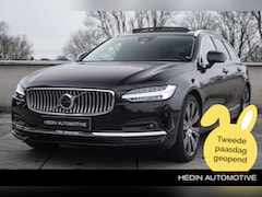 Volvo V90 - B5 Ultimate Bright Semi Elek Trekhaak | Parkeerverwarming | Panorama schuif/kantel dak | V