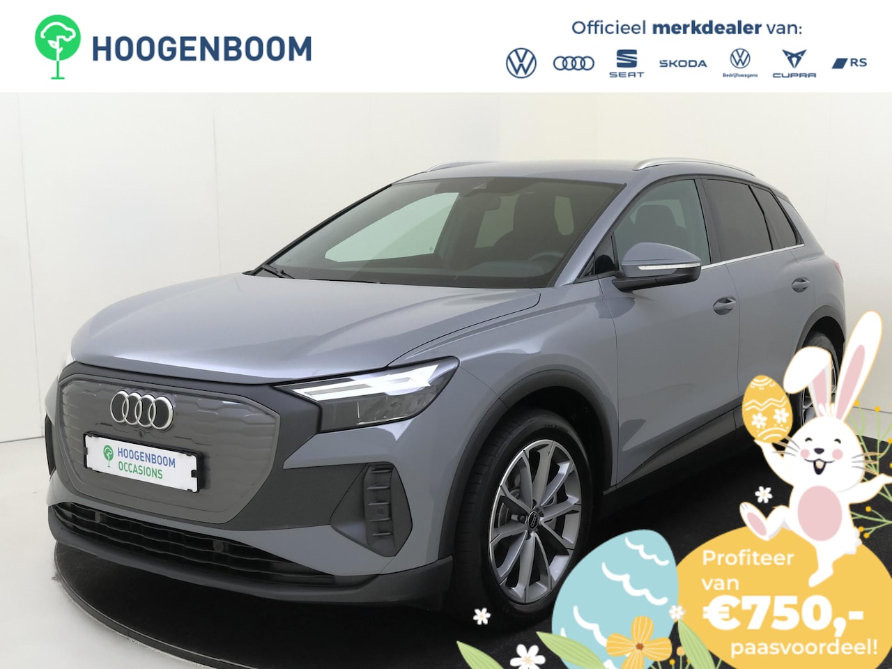 Audi Q4 e-tron - 45 Advanced edition 82 kWh | SoH 100% | Trekhaak | 3-zone airco | Keyless | Adaptieve crui - AutoWereld.nl