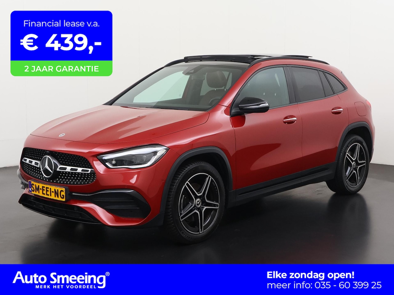Mercedes-Benz GLA-Klasse - 250e AMG Night | Panoramadak | Memory Stoel | Leder | Zondag Open! - AutoWereld.nl