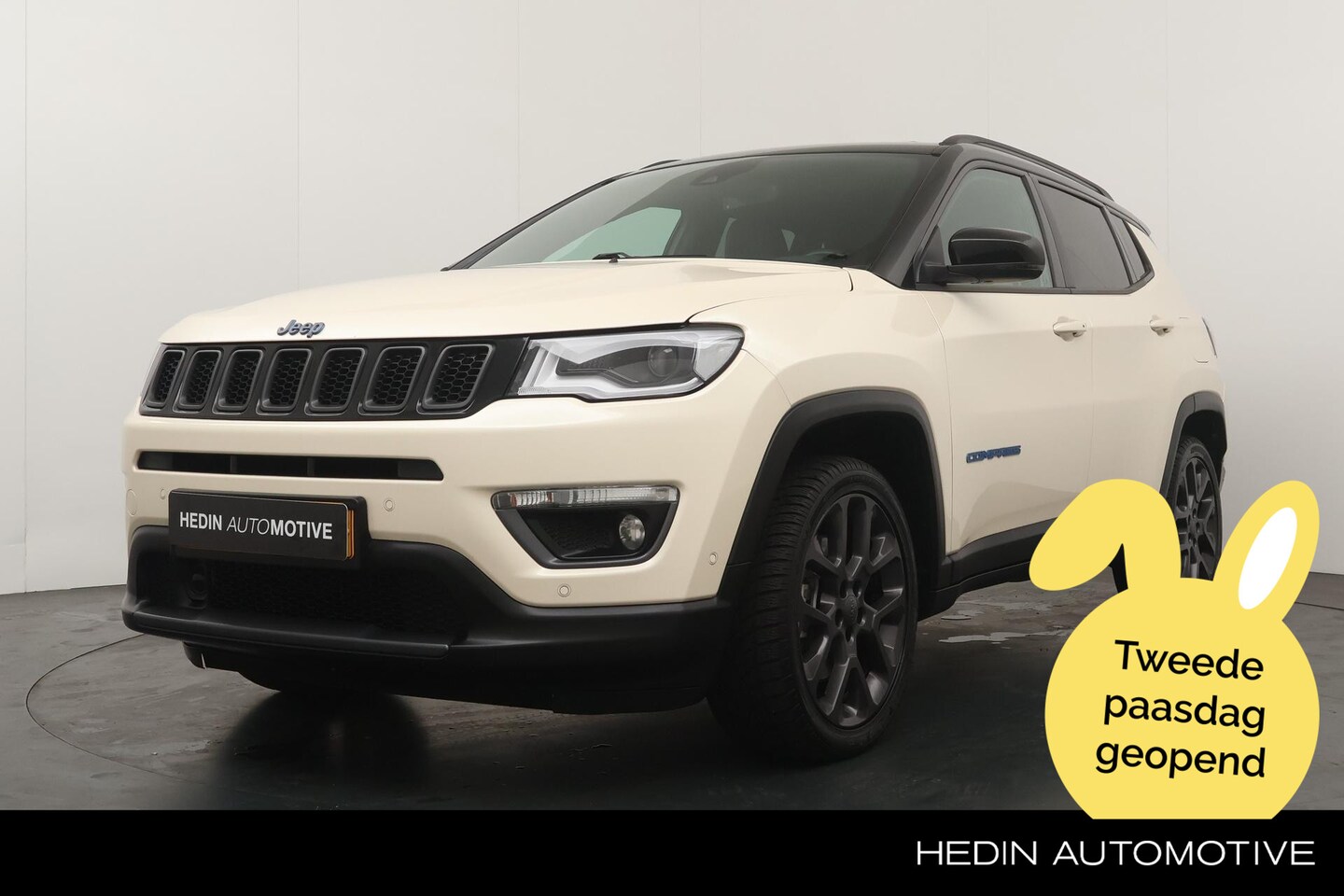 Jeep Compass - 4xe 240 Plug-in Hybrid Electric S | Leder | Elektrische Stoelen | Stoelverwarming+Ventilat - AutoWereld.nl
