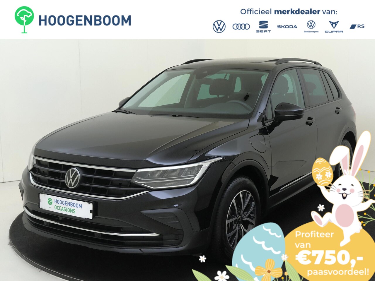 Volkswagen Tiguan - 1.4 TSI eHybrid Life | Panoramadak | Achteruitrijcamera | 3-zone airco | Adaptieve cruise - AutoWereld.nl