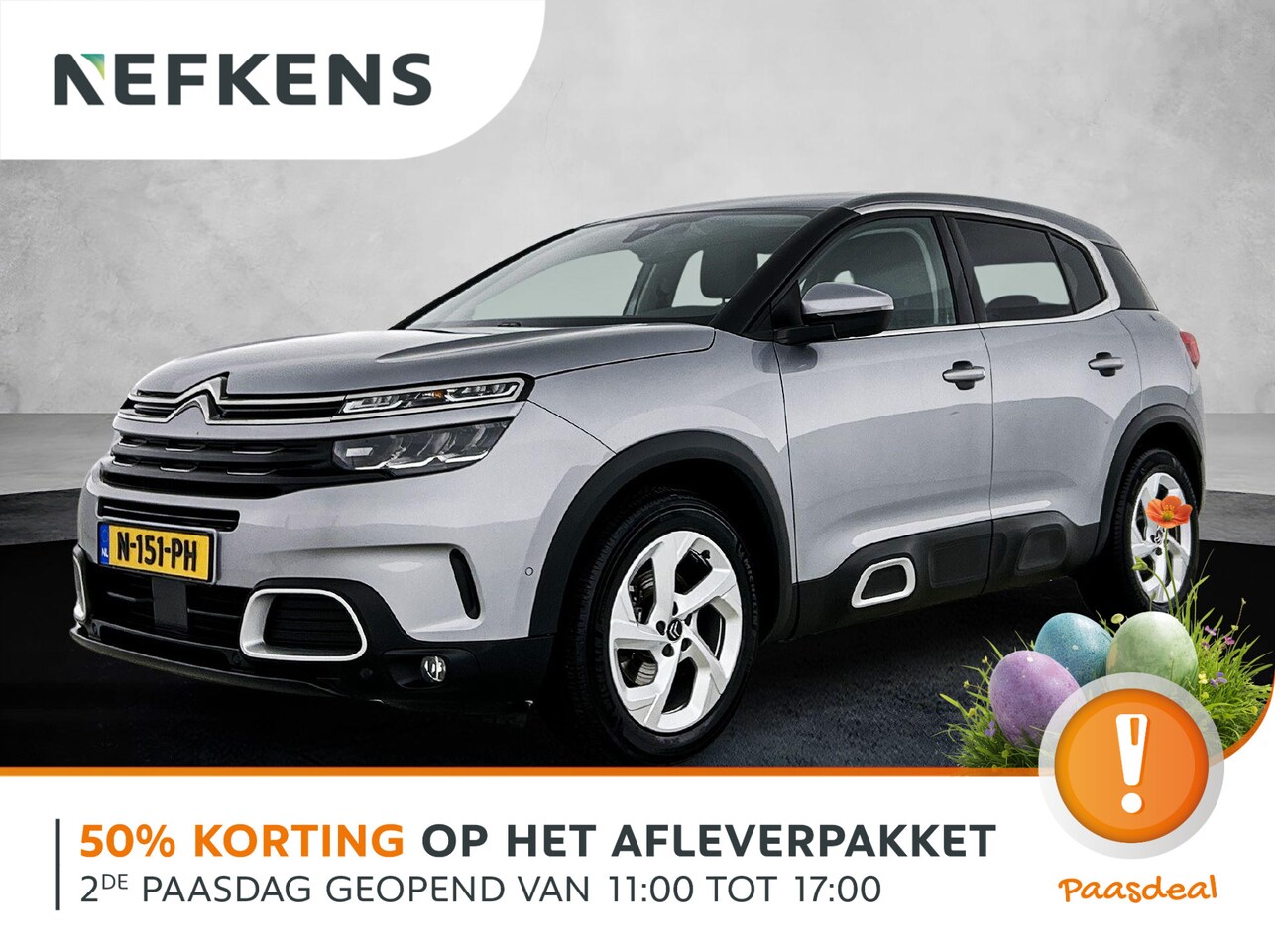 Citroën C5 Aircross - 1.2 Business 130pk | Navigatie | Camera | 18"LMV | LED | Stoelverwarming | Apple Carplay/A - AutoWereld.nl