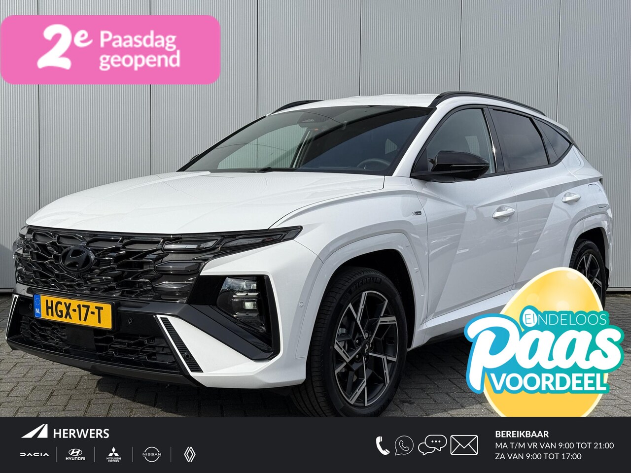 Hyundai Tucson - 1.6 T-GDI PHEV N Line / Modeljaar 2025 Facelift / 360 camera / 19" LM / Led verlichting / - AutoWereld.nl