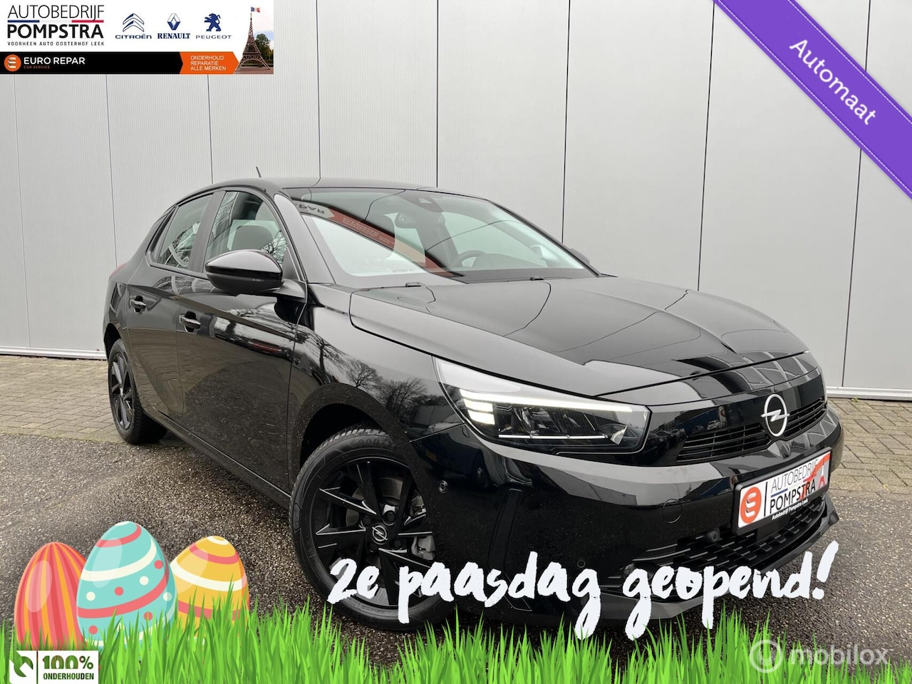 Opel Corsa - 1.2 Turbo EDITION MILD HYBRID AUTOMAAT/BLACK ED - AutoWereld.nl