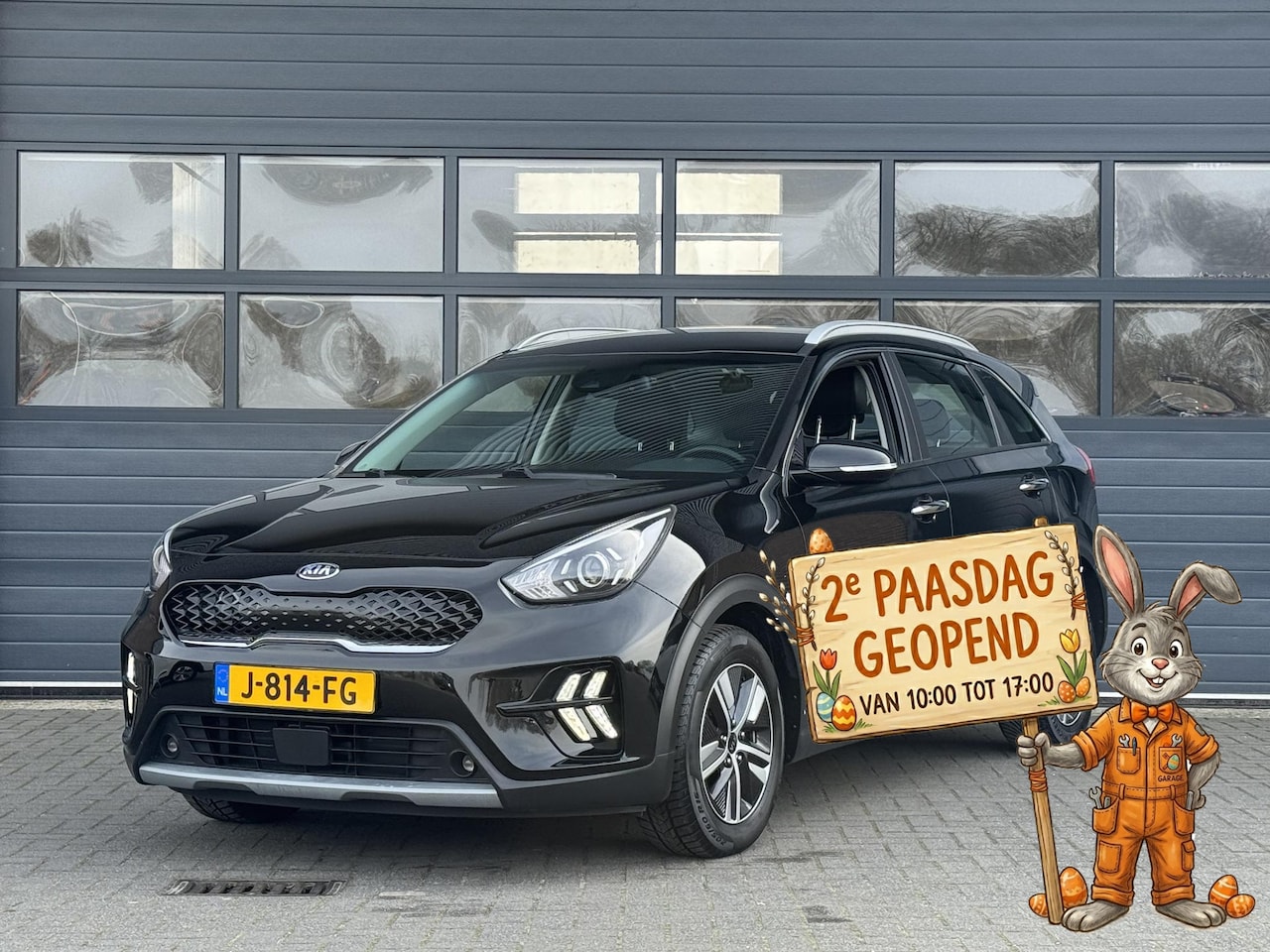 Kia Niro - 1.6 GDI HYBRID DYNAMICLINE I P-CAMERA I CLIMATE CONTROL I APPLE CARPLAY I ADAPTIVE CRUISE - AutoWereld.nl