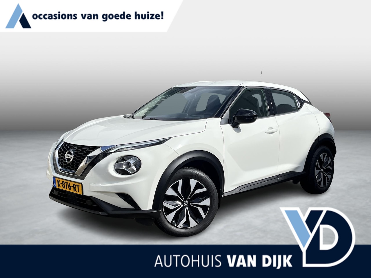 Nissan Juke - 1.0 DIG-T Acenta | NL Auto/Voll.Historie/Camera/17"/Clima/Cruise/Apple CarPlay-Android Aut - AutoWereld.nl