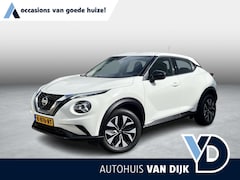 Nissan Juke - 1.0 DIG-T Acenta | NL Auto/Voll.Historie/Camera/17"/Clima/Cruise/Apple CarPlay-Android Aut