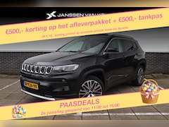 Jeep Compass - 1.3T Limited Pano Trekhaak Leder Camera