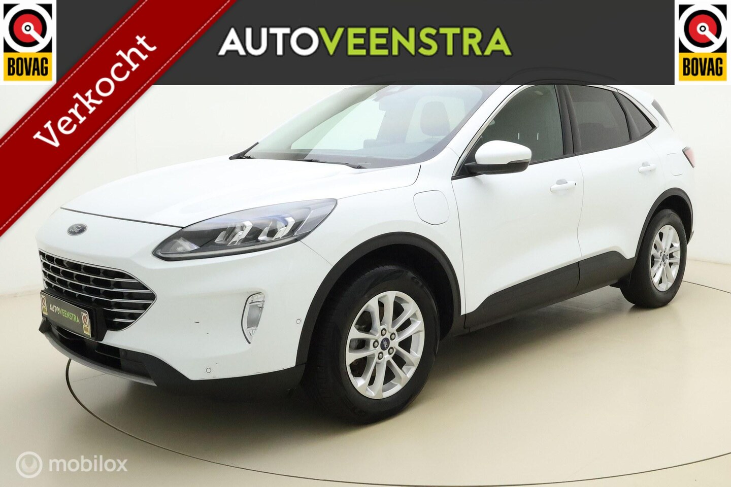 Ford Kuga - 2.5 PHEV Titanium|CAMERA|STOEL/STUURVERW|DAB|TREKH - AutoWereld.nl