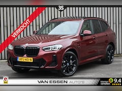 BMW X3 - xDrive30e High Executive M-Sport Pano Head-Up Trekhaak Keyless *Aventurin Red Metallic* Un