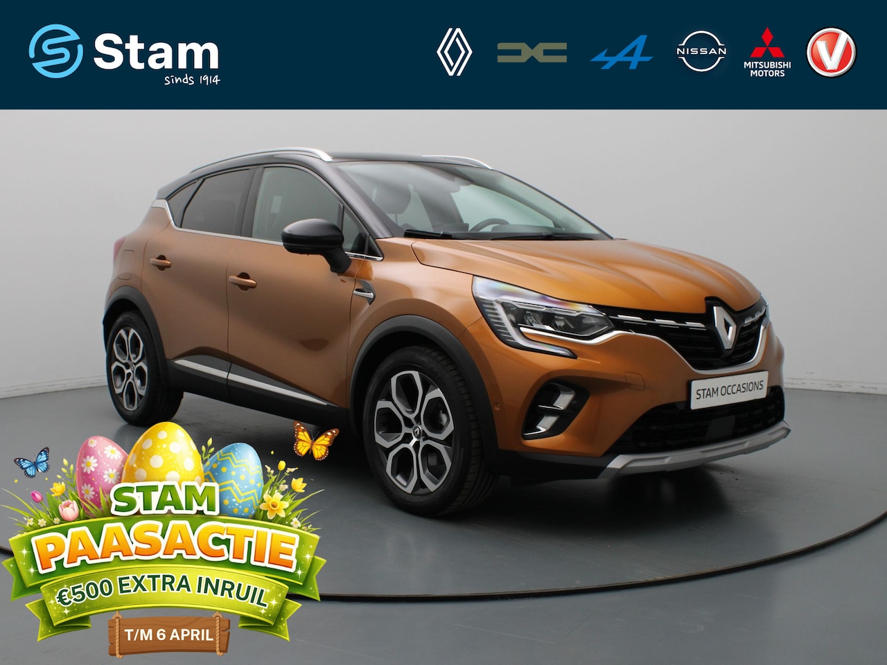 Renault Captur - TCe 140pk Intens 360° Camera | Cruise | Parkeersens. v+a | Bose - AutoWereld.nl