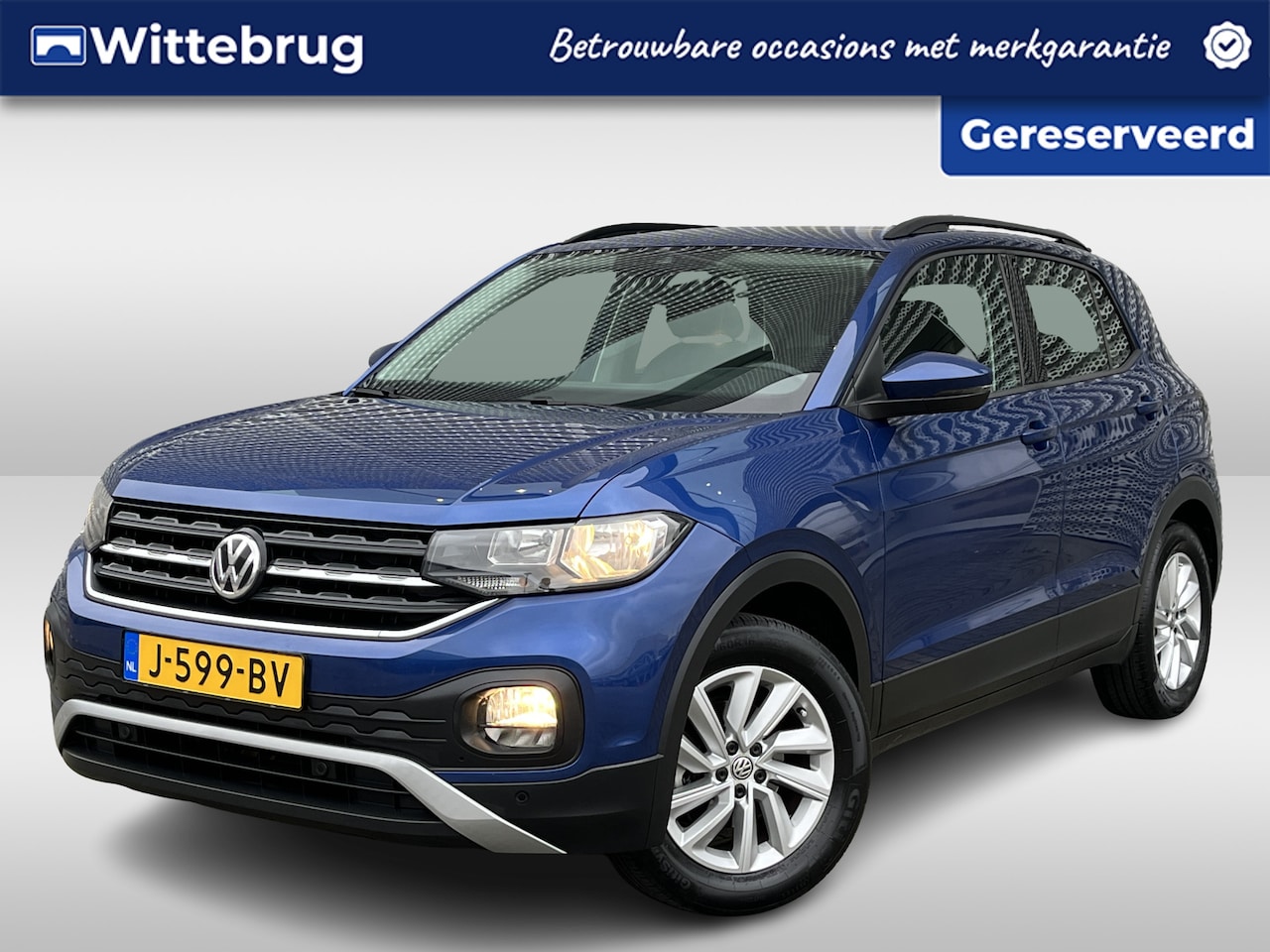 Volkswagen T-Cross - 1.0 TSI Life Business / Navigatie / App connect / Parkeersensoren V+A / Trekhaak / - AutoWereld.nl