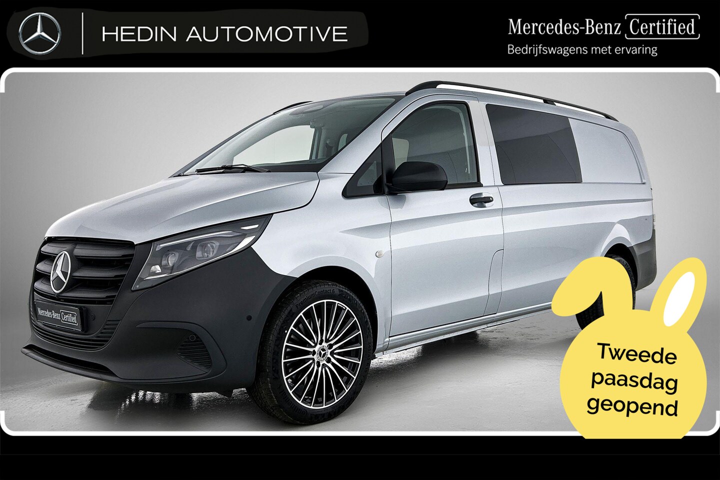 Mercedes-Benz Vito - 116 Diesel L2 Automaat Mixto Dubbel Cabine | Airco | Stoelverwarming | Parkpilot | Dodehoe - AutoWereld.nl