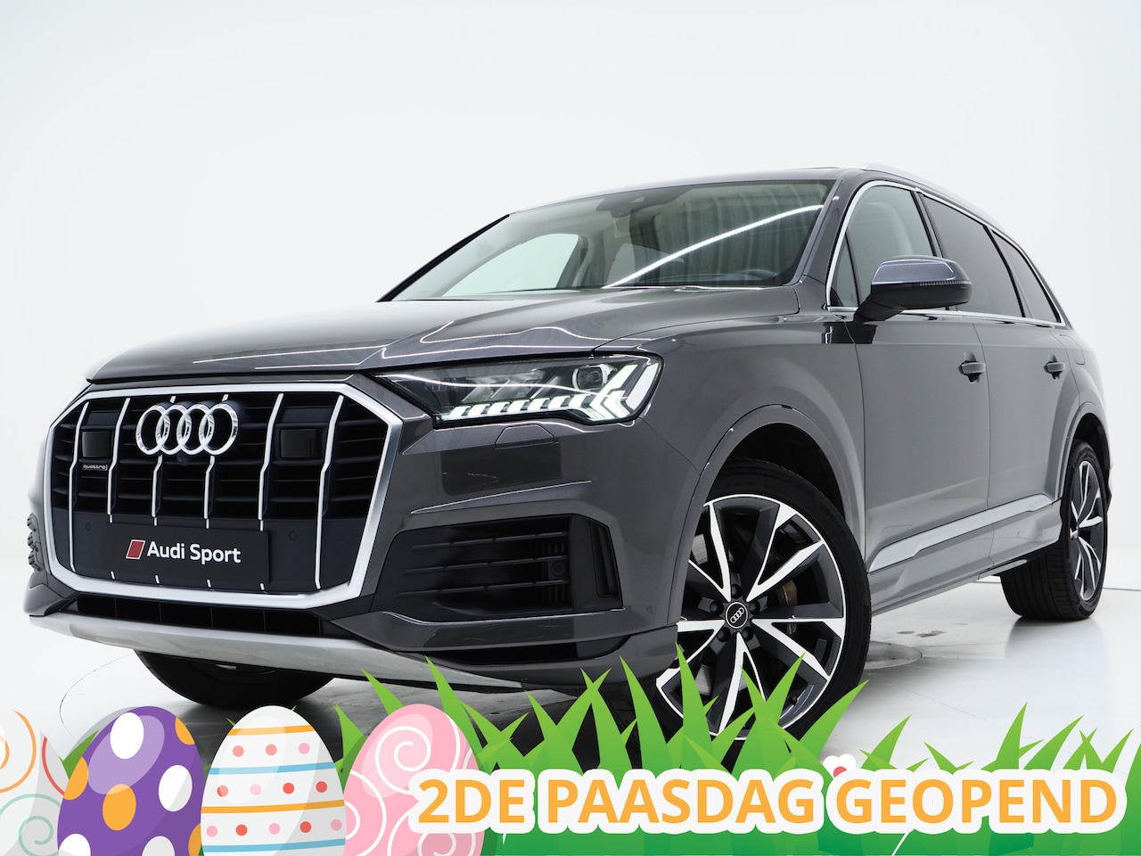 Audi Q7 - 55 TFSI e quattro Pro Line Plus | Panoramadak | Luchtvering | Bang&Olufsen | Keyless | Hea - AutoWereld.nl