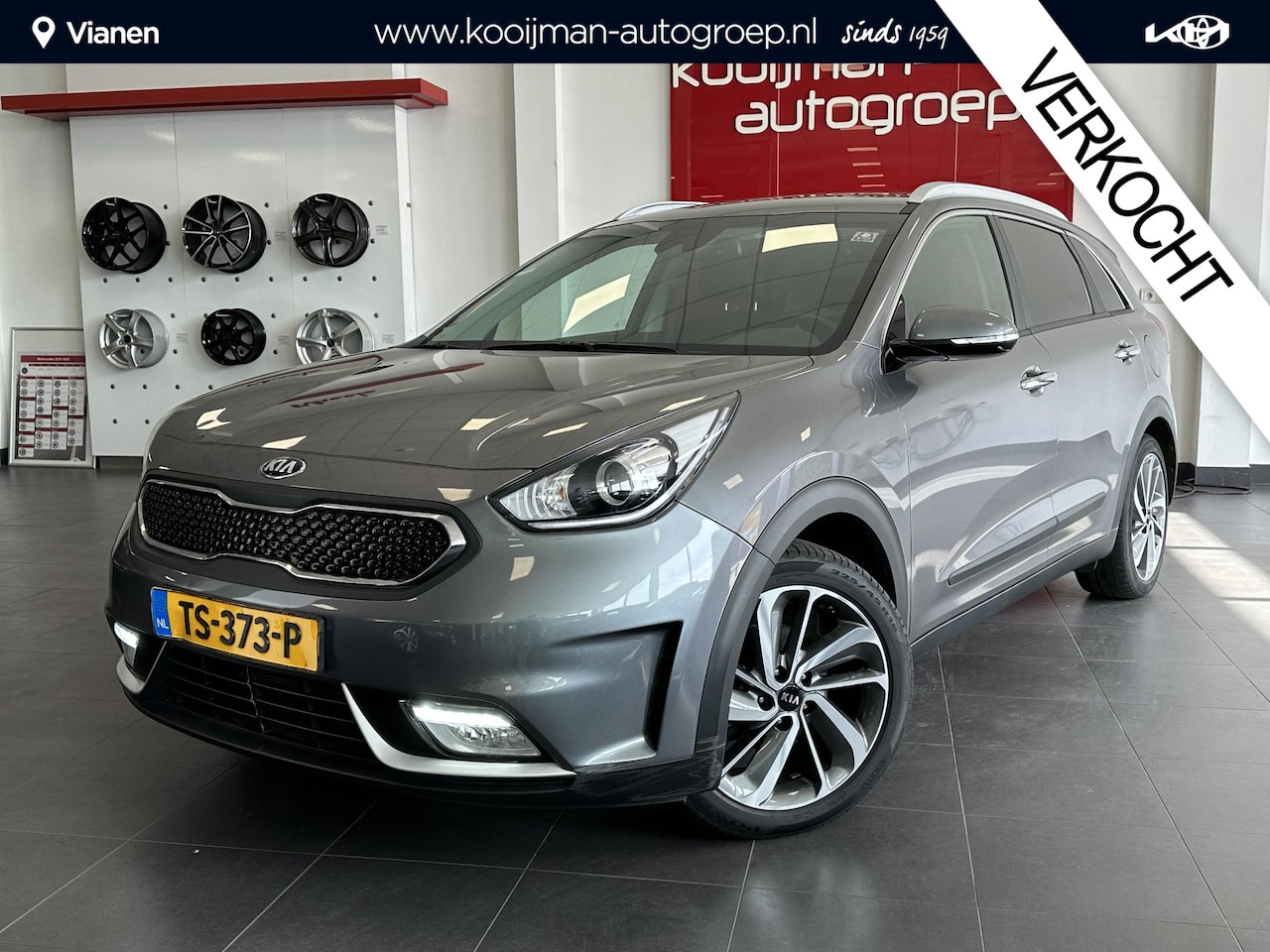 Kia Niro - 1.6 GDi Hybrid Edition Schuif-/kanteldak, navigatie, Apple CarPlay/Android Auto, stoel- & - AutoWereld.nl