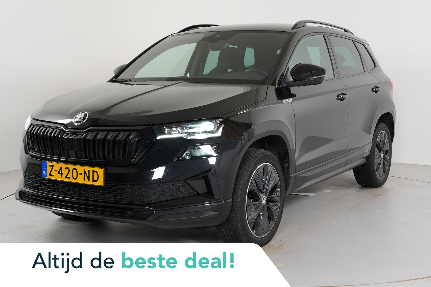 Skoda Karoq - 1.5 TSI ACT Sportline Business | Virtual | Keyless | Elek. acherklep | 360 Camera | Inpark - AutoWereld.nl