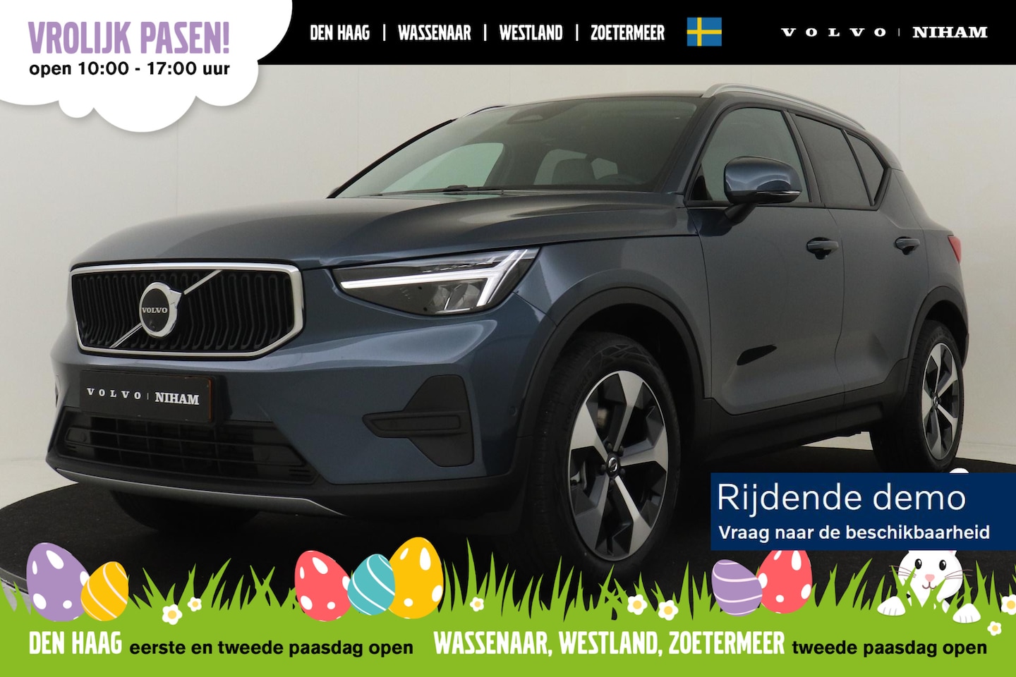 Volvo XC40 - B3 (M-HYBRID) BUSINESS EDITION -HARMAN/KARDON|360°CAM|ADAP.CRUISE|PRIVACY.GLAS|KEYLESS|19" - AutoWereld.nl
