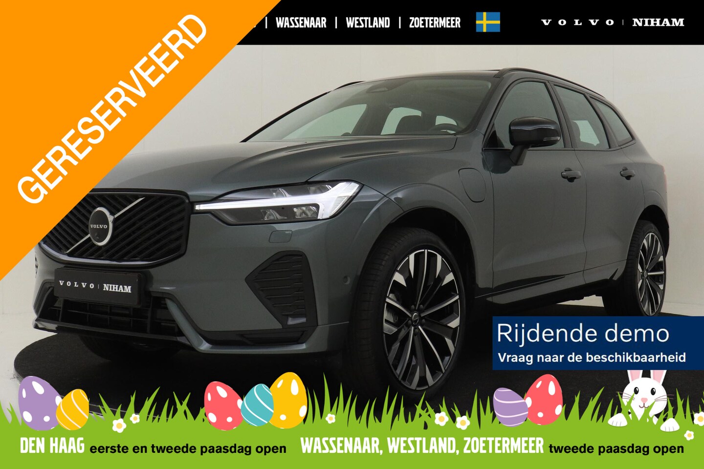 Volvo XC60 - II T6 PLUG-IN HYBRID AWD ULTRA DARK -PANO.DAK|BOWERS&WILKINS|LUCHTVERING|GEVENT.LEDER+MASS - AutoWereld.nl