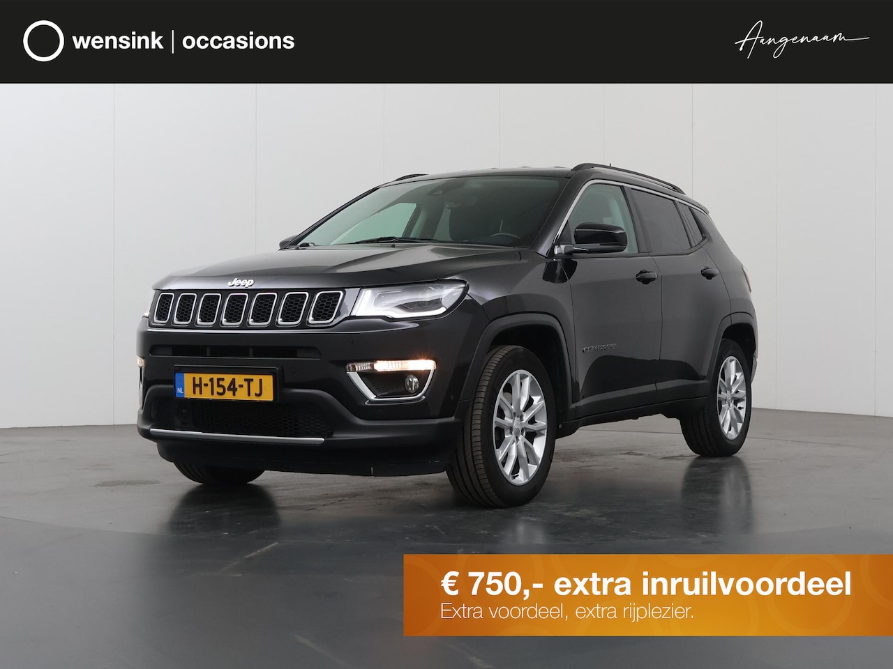 Jeep Compass - 1.3T Limited | Trekhaak | Navigatie | Parkeercamera | Elek. Achterklep | Climate Control | - AutoWereld.nl