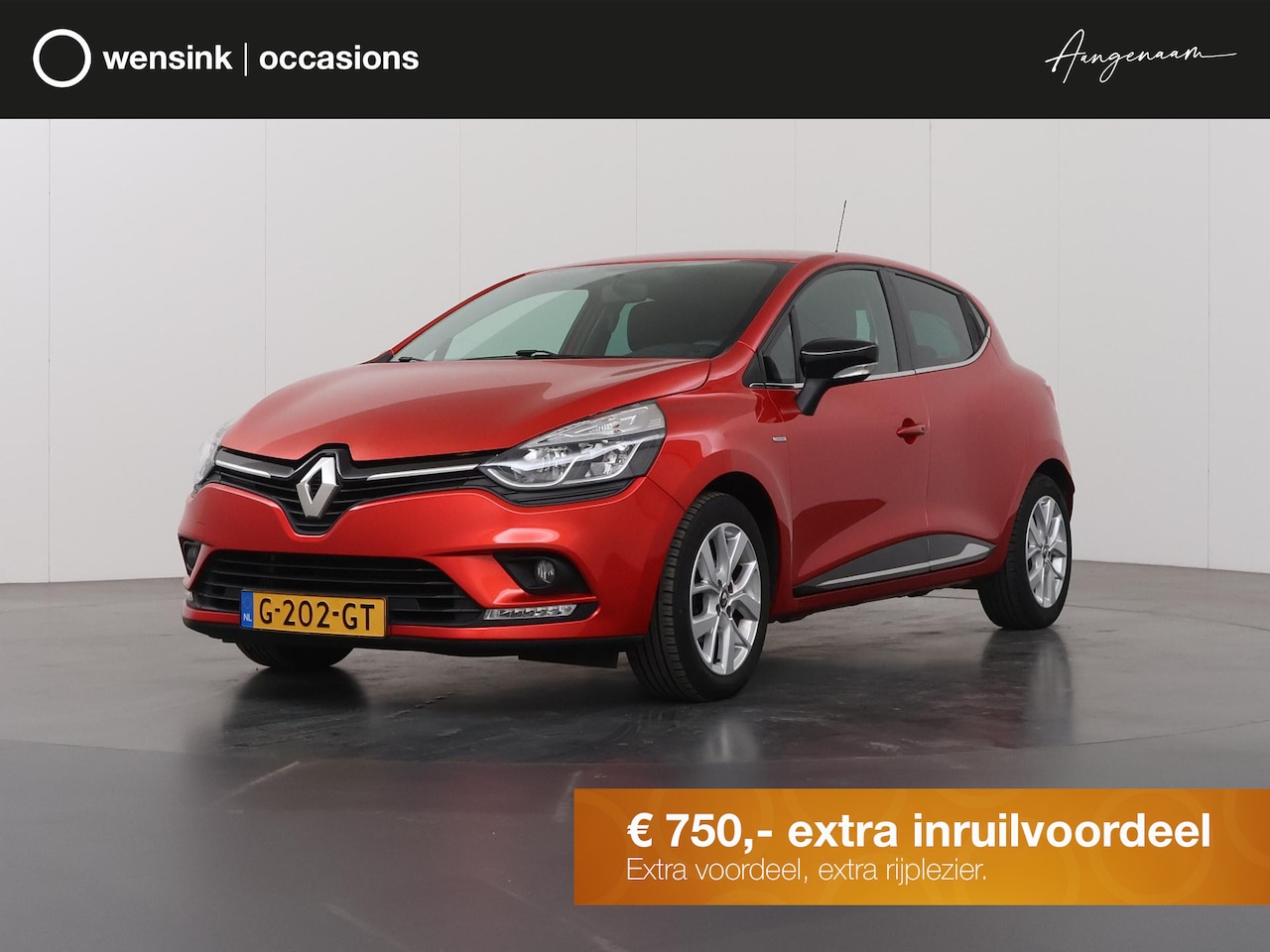 Renault Clio - 0.9 TCe Limited | Navigatie | Airco | Parkeersensoren | Cruise Control | Apple Carplay/And - AutoWereld.nl