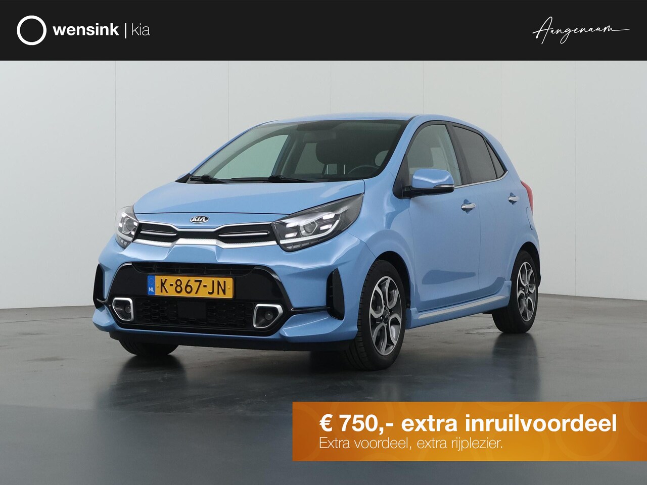 Kia Picanto - 1.0 DPi GT-Line | Navigatie | Parkeercamera | Leder | Apple Carplay/Android Auto | Climate - AutoWereld.nl
