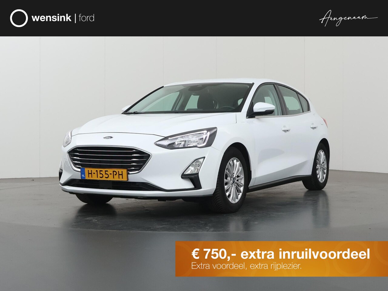 Ford Focus - 1.0 EcoBoost Titanium Business | Navigatie | Climate Control | Cruise Control | Parkeersen - AutoWereld.nl
