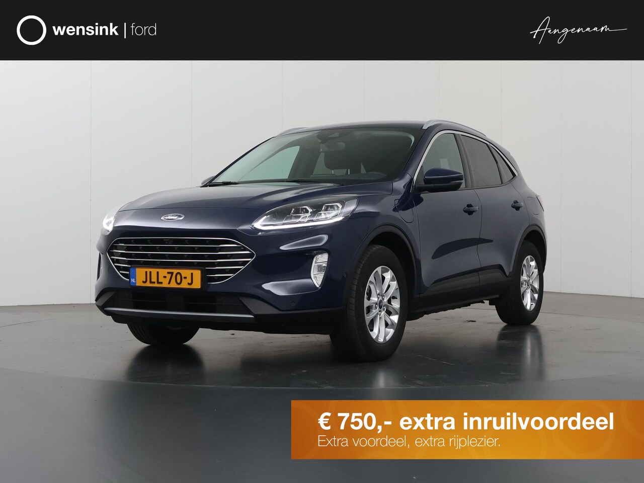 Ford Kuga - 2.5 PHEV Titanium X | Cruise Control Adaptief | Winterpakket | B&O | Navigatie | Parkeerca - AutoWereld.nl