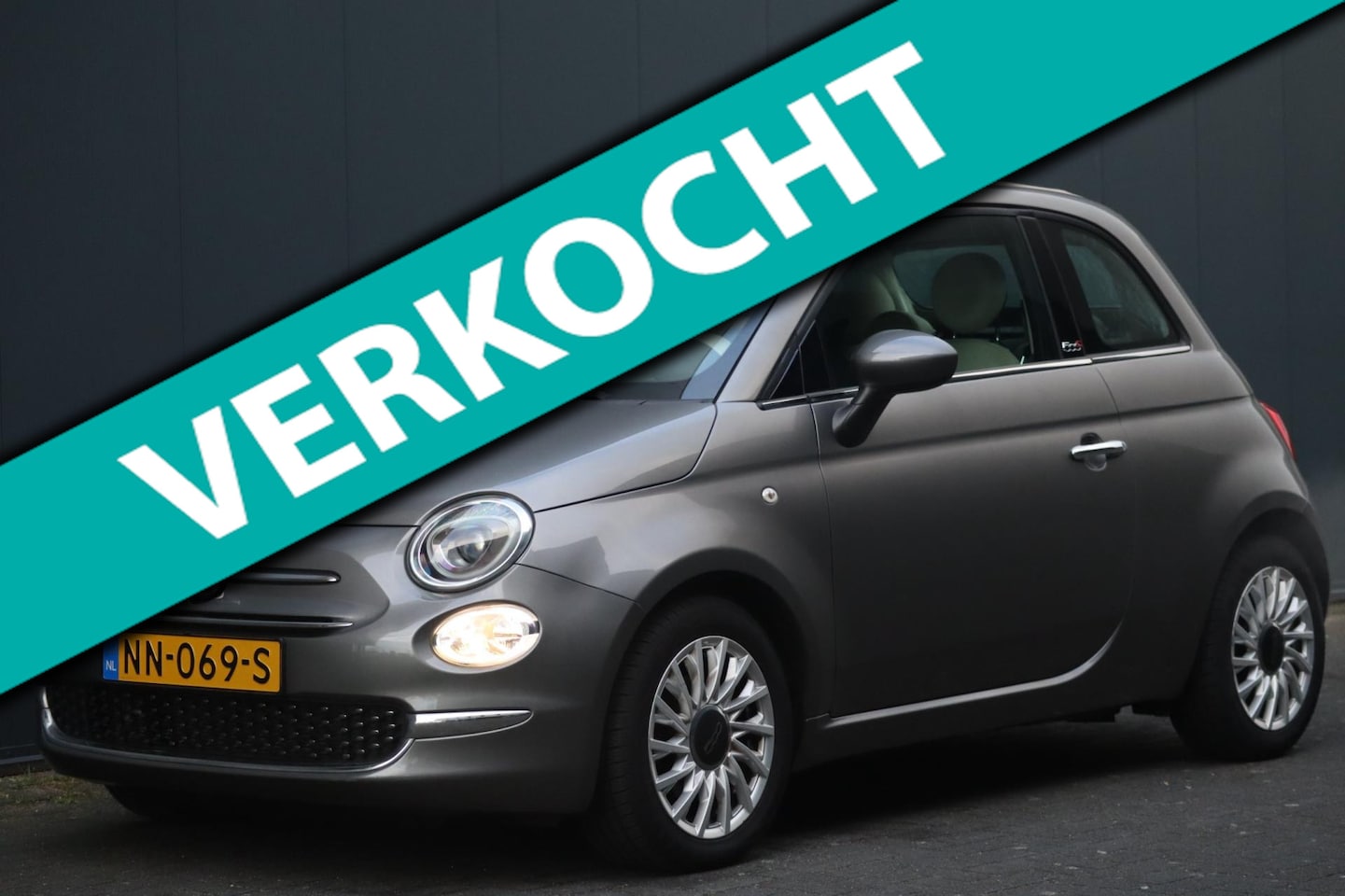 Fiat 500 C - 0.9 TwinAir Turbo Lounge | PDC | ORIG. NL - AutoWereld.nl