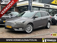Ford Focus Wagon - 1.0 EcoBoost 125PK Titanium Edition + 17"/ Navi/ Clima/ Cruise/ Camera/ Park-assist/ NL au