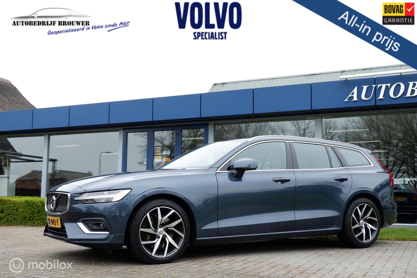 Volvo V60 - T5 250 PK GEARTRONIC8 INSCRIPTION LUXERY | MASSAGE | PANODAK | HEADUP | ACC | BLIS - AutoWereld.nl