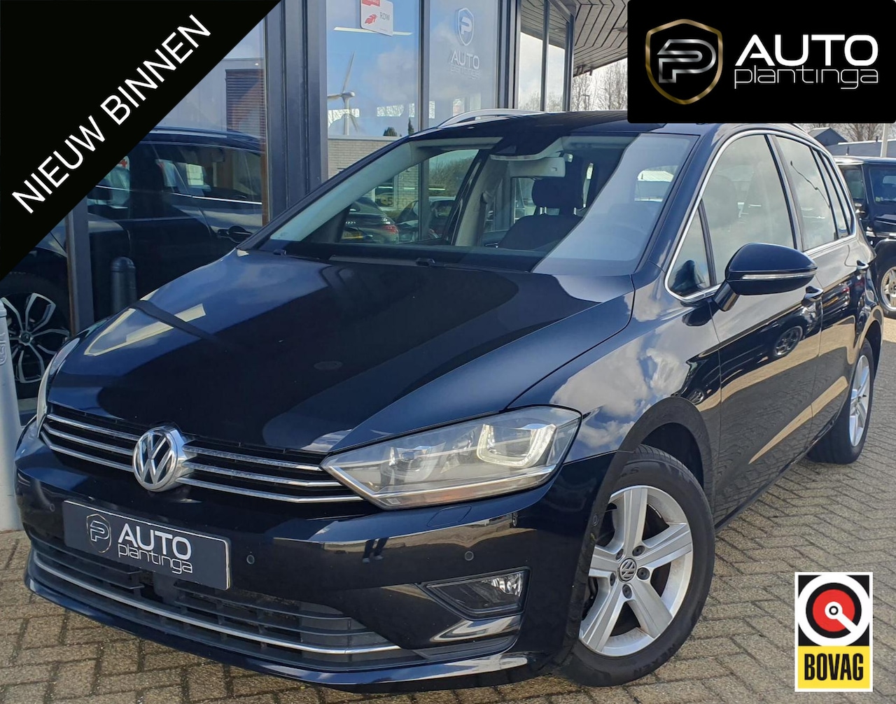 Volkswagen Golf Sportsvan - 1.4 TSI Highline 150PK | AUTOMAAT | BOMVOL | NL AUTO | Trekhaak | Achteruitrijcamera | Sto - AutoWereld.nl