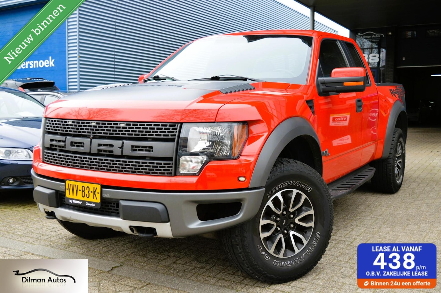 Ford F150 - USA 6.2 V8 Raptor|Navi|Camera|Leder|144000 Km!Nap - AutoWereld.nl