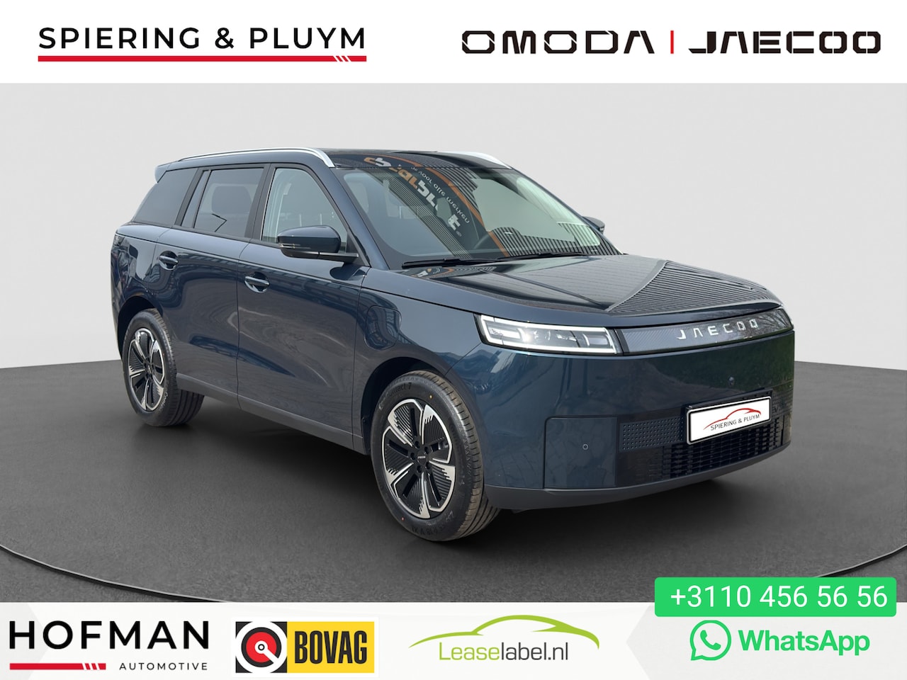 Jaecoo 5 - EV Exclusive 61 kWh | 402km WLTP | Panodak | Leer | NIEUW! - AutoWereld.nl
