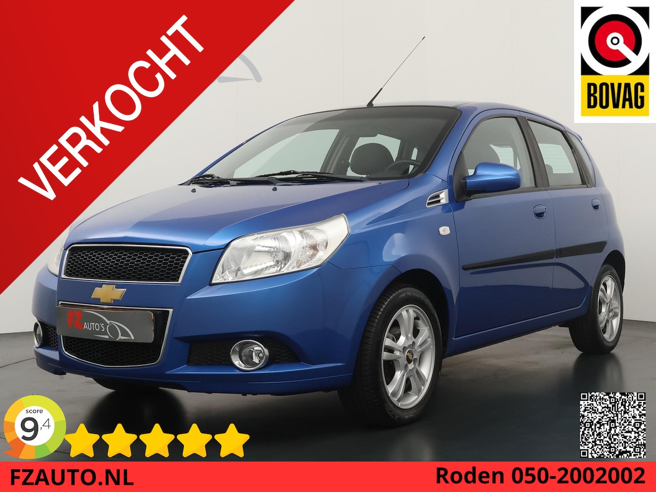 Chevrolet Aveo - 1.4 16V LS - Airco - meeneemprijs incl. nieuwe APK - AutoWereld.nl
