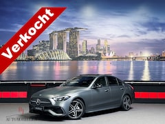 Mercedes-Benz C-klasse - C300 e AMG MatteGrijs|Memory|HeadUp|Sfeer|Panorama|360cam