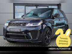 Land Rover Range Rover Sport - P575 SVR Carbon Edition | 22" Gloss Black | White Interior | Constellation Blue |